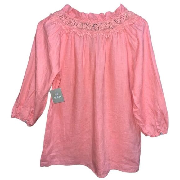 For Cynthia Linen Top size S NWT - Picture 5 of 7